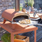 Pizza pec ZiiPa Piana Evo na drevené pelety – tehlová