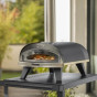Pizza pec ZiiPa Piana Evo na drevené pelety – antracit