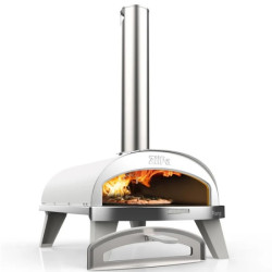 Pizza pec ZiiPa Piana Evo na drevené pelety – biela