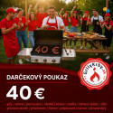 Darčekový poukaz na 40 €