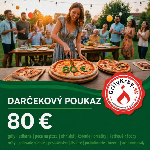 Darčekový poukaz na 80 €