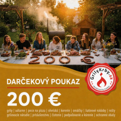 Darčekový poukaz na 200 €