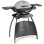 Plynový gril Weber Q 1200 Stand, žulovo sivý