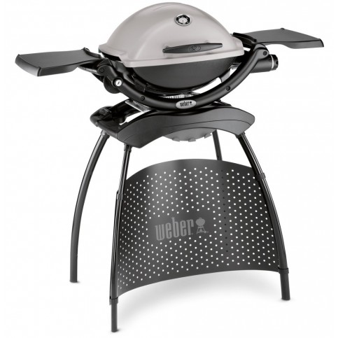 Plynový gril Weber Q 1200 Stand, žulovo sivý