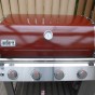 Plynový gril Weber Genesis II E-410 Crimson