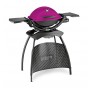 Plynový gril Weber Q 1200 Stand (fuchsiový)