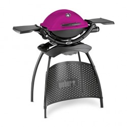 Plynový gril Weber Q 1200 Stand (fuchsiový)