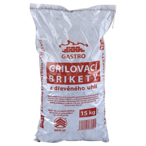 Servis Les Grilovacie brikety 15kg GASTRO