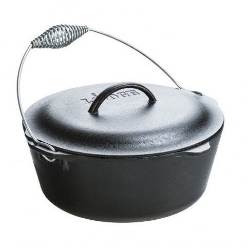 Liatinový hrniec Lodge "Dutch Oven" s pokrievkou 6,6 l