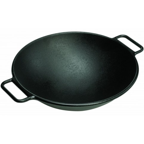 Liatinová wok panvica Lodge 35 cm