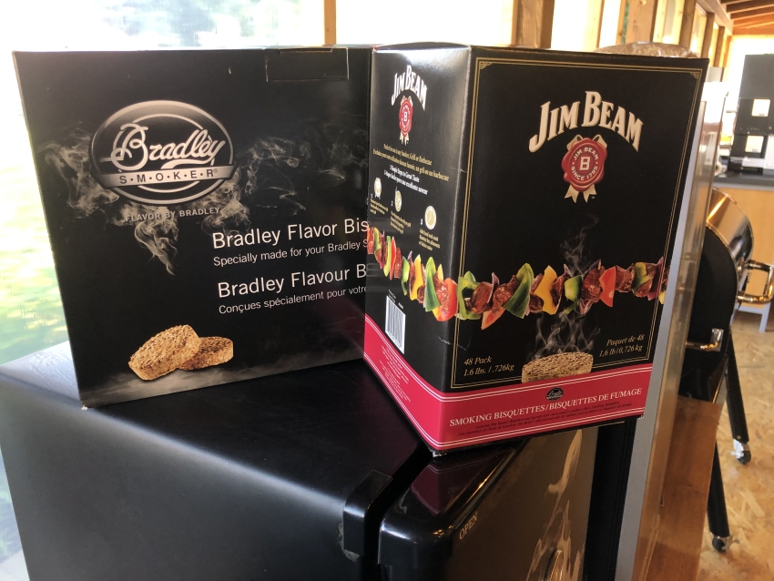 Brikety na údenie Jim Beam