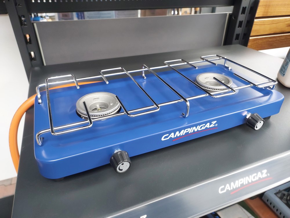 Ide u dvojplatničkového variča Campingaz 400-S STOVE zložiť veko?