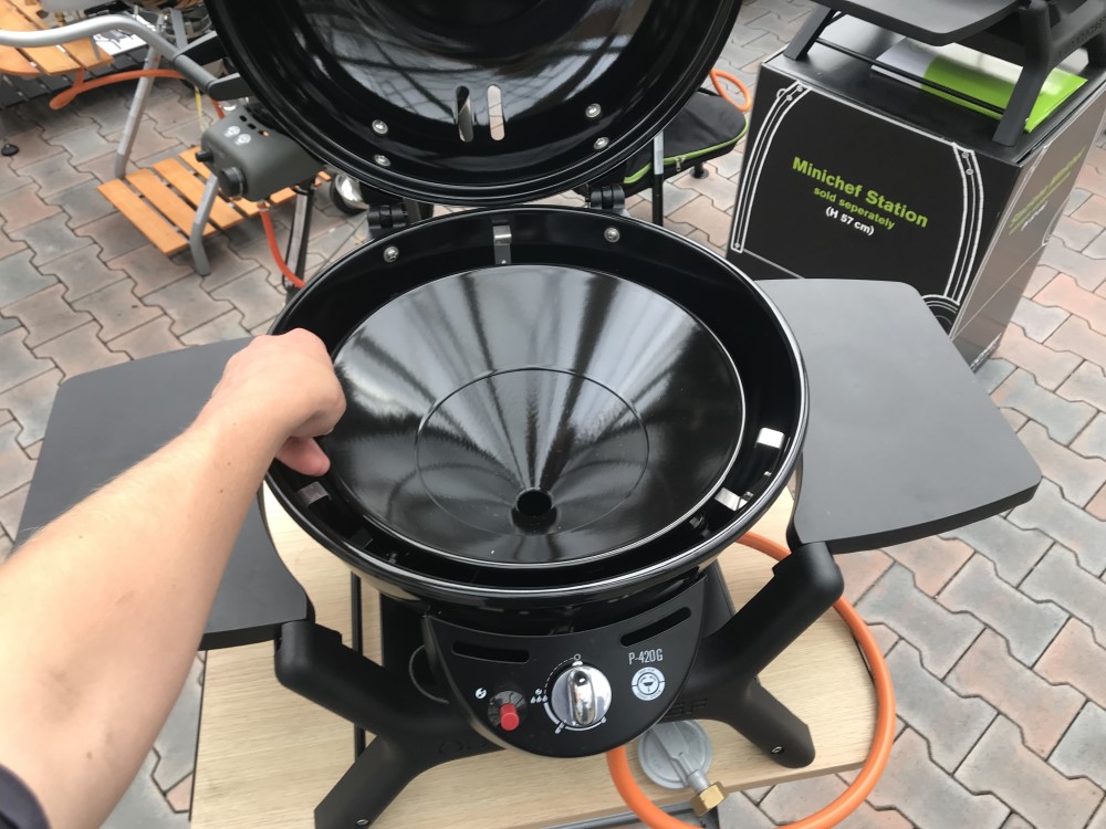 Ako nastaviť gril Outdoorchef Minichef 420 G na priame a nepriame grilovanie?