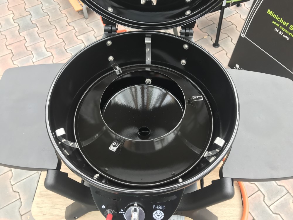 Ako nastaviť gril Outdoorchef Minichef 420 G na priame a nepriame grilovanie?