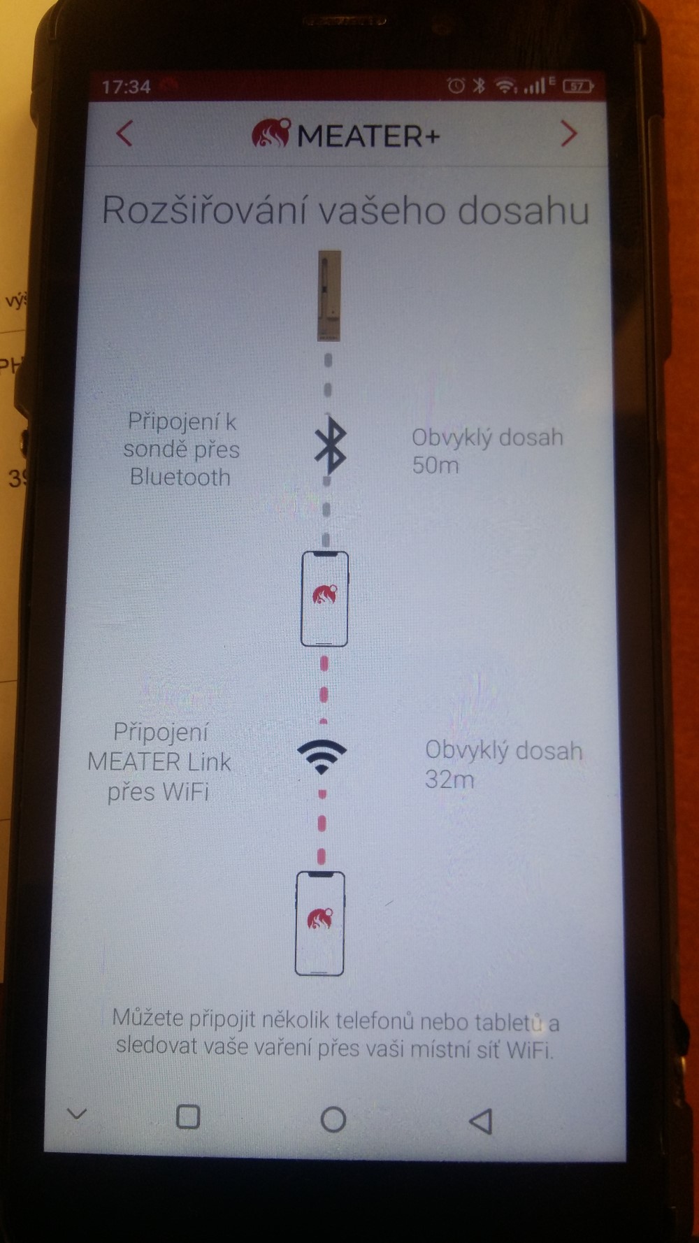 Ako predĺžiť dosah sondy Meater?
