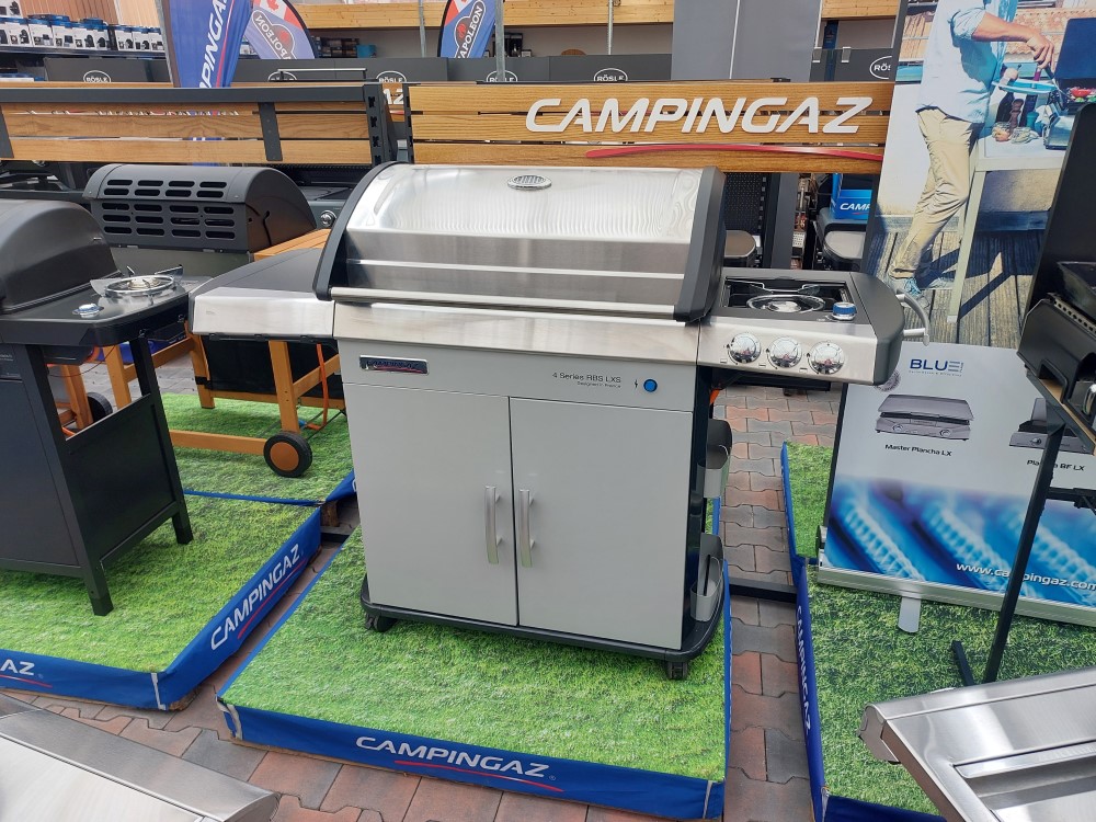 Aký otočný ražeň zaobstarať k plynovému grilu Campingaz 4 Series RBS?