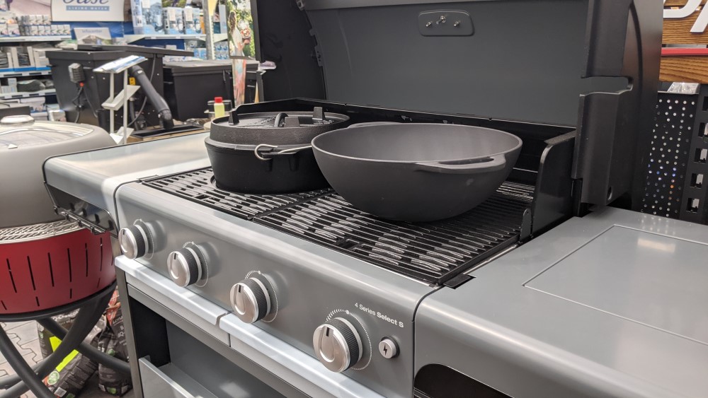Je možné použiť panvicu Culinary Modular Cast Iron Wok na rošte bez vymeniteľného stredu?