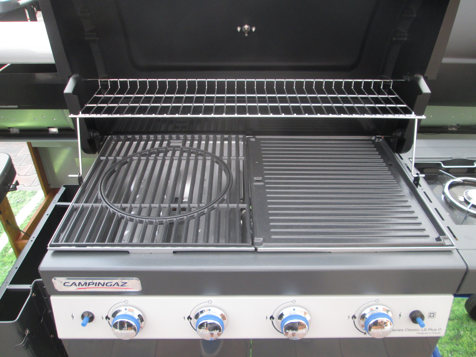 Aká veľká bomba sa zmestí do grilu Campingaz 4 Series Classic LS Plus D?