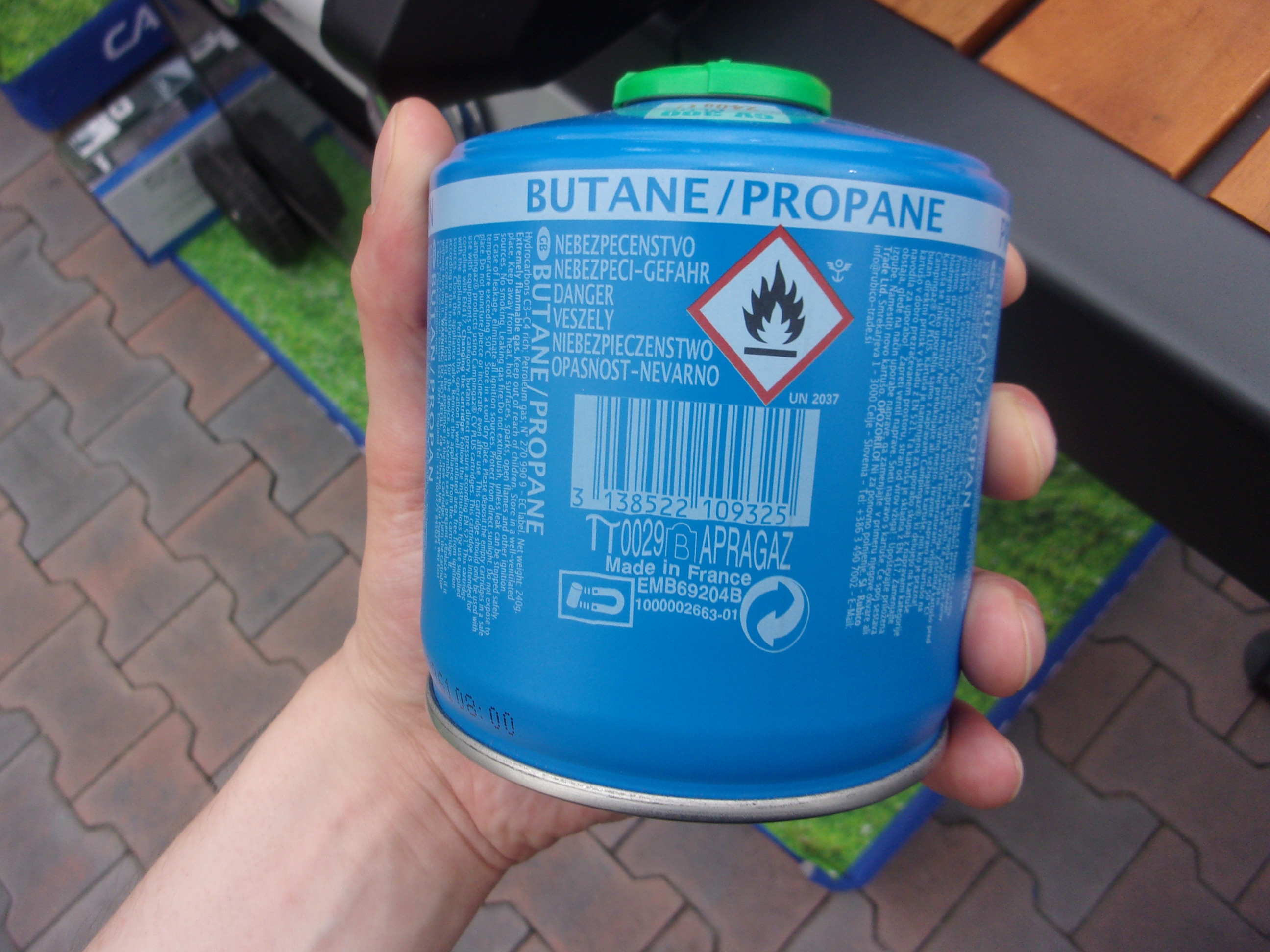 Ako dlho vydrží malá plynová kartuša Campingaz CV 300 Plus?