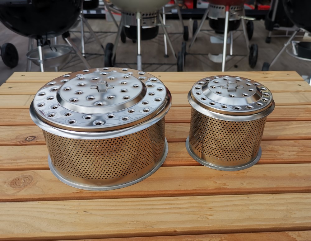 Aký je rozdiel vo veľkosti grilu LotusGrill a LotusGrill XL?