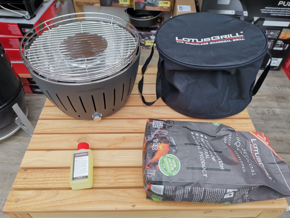 Co vše je v balení grilu Lotus?