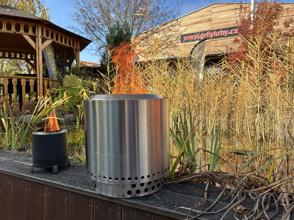 Je možné používať bezdymové ohnisko Solo Stove aj v uzavretej pergole?