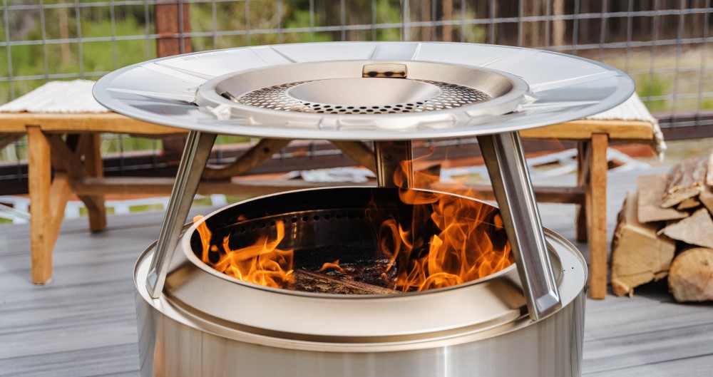 Je možné používať bezdymové ohnisko Solo Stove aj v uzavretej pergole?