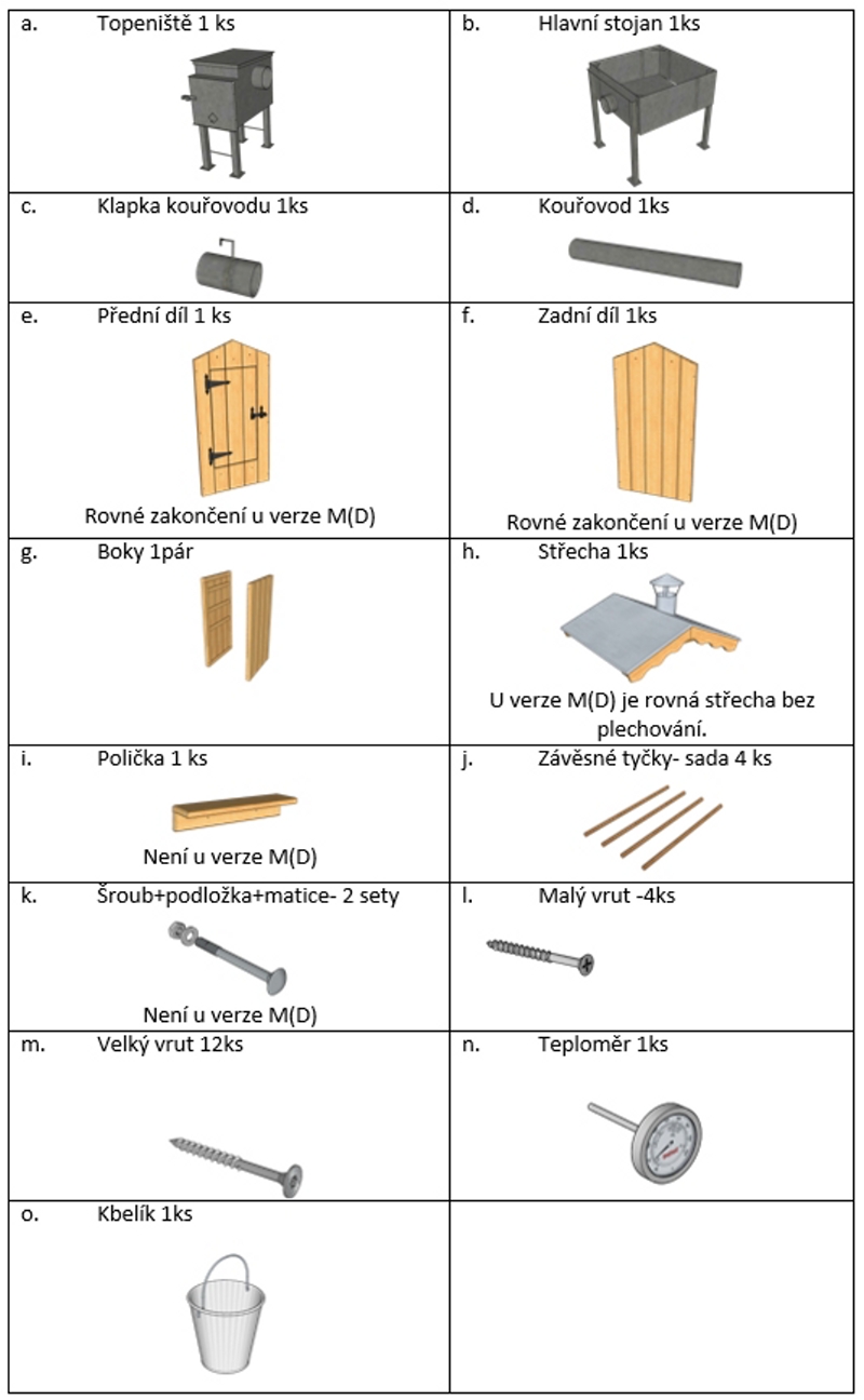 Stavba udiarne - návod