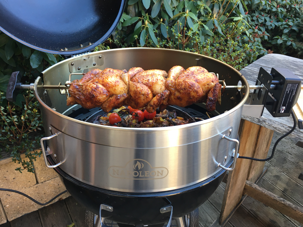 Gril Napoleon Charcoal Cart 3