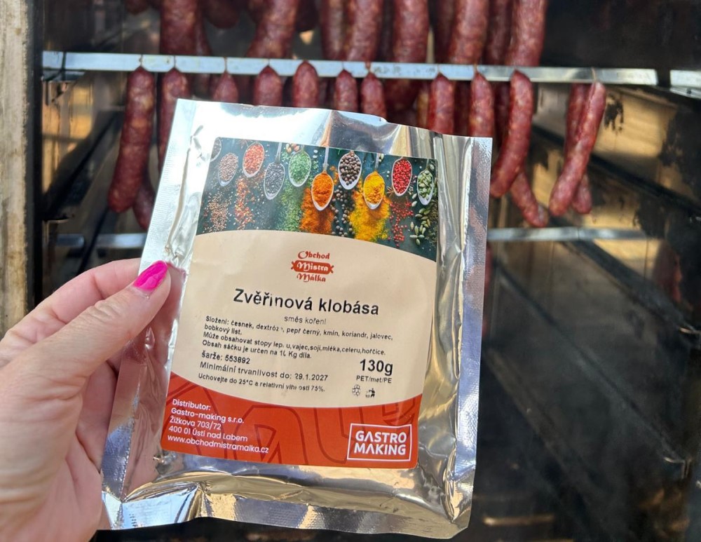 Sú koreniace zmesi Mistr Málek vhodné na výrobu domácich klobás?