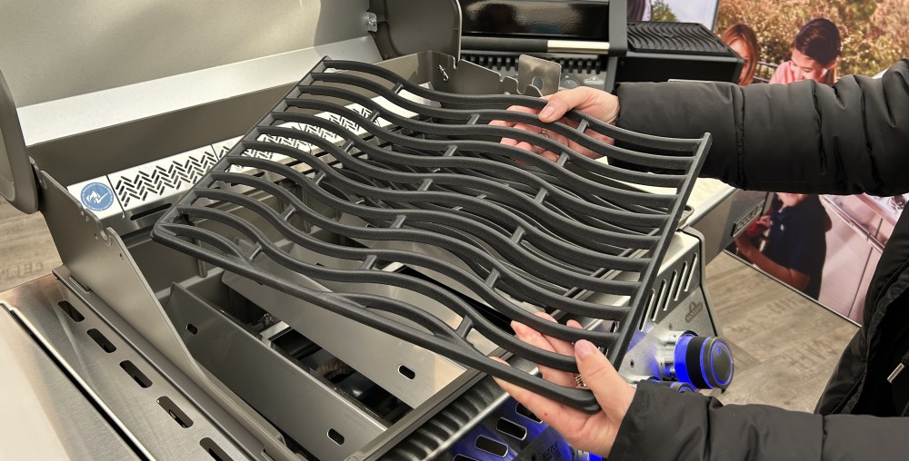 litinový rošt grilu napoleon