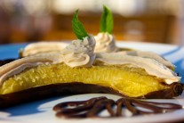 Ban&aacute;ny zlož&iacute;me z grilu až vo chv&iacute;li, keď s&uacute; tmav&eacute; a telo maj&uacute; m&auml;kk&eacute;.