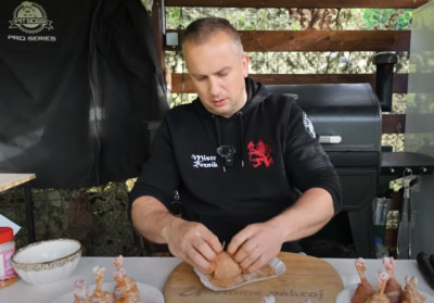 Grilované kuracie lízanky podľa Mistra Málka