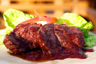 Grilovaný steak z falošnej sviečkovej