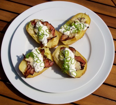 Zemiaky pečené v dyme