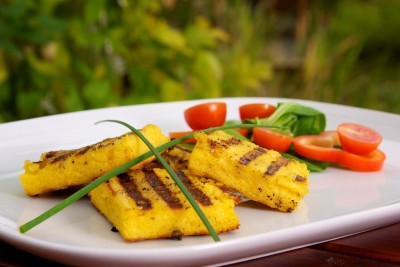 Grilovaná polenta (kaša)