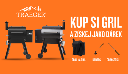 Peletov&eacute; grily Traeger